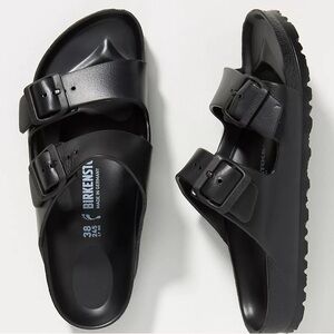 Women’s Birkenstock Black Arizona Eva Sandals - Size 37